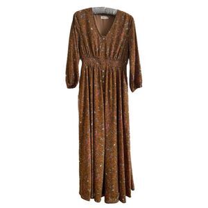 Roolee Floral Maxi Dress